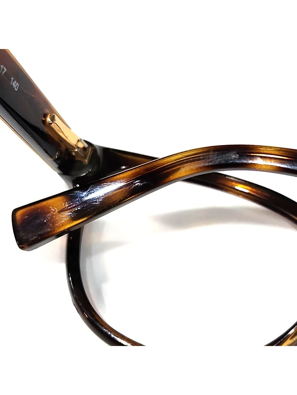 Armani Exchange AX3032 8037 Tortoise Cat Eyes Eyeglasses 53-17 140